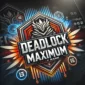 dall e 2024 10 25 08.29.02 a gaming themed image featuring the bold text deadlock maximum rank with dynamic high energy elements representing the peak of competitive gaming 85x85